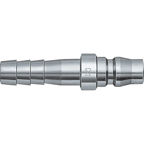 トラスコ中山 日東 ハイカプラ鋼鉄製(ホース取付用プラグ)相手側1/4インチ耐圧力2.0Mpa(00281)(ご注文単位1個)【直送品】