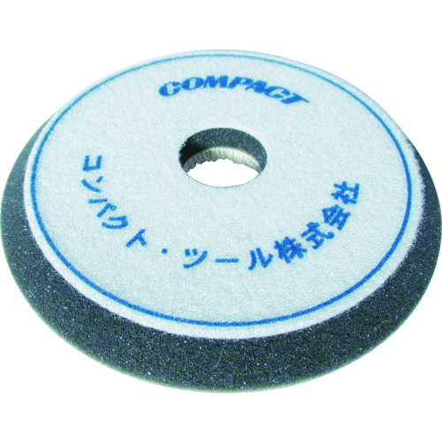 トラスコ中山 コンパクトツール ウールテーパーバフ 黒 10X150X30(ご注文単位1枚)【直送品】