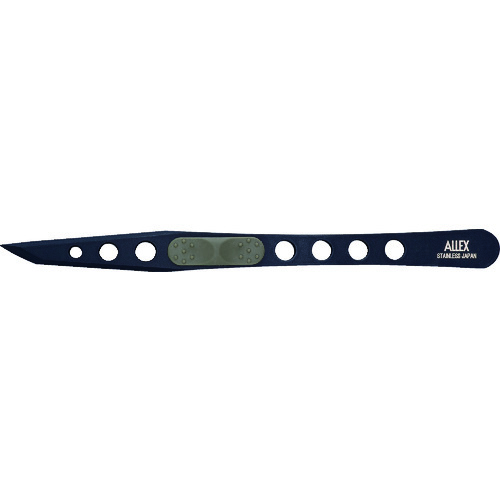 トラスコ中山 ALLEX ピンセット P-3F(フッ素コート)(ご注文単位1個)【直送品】