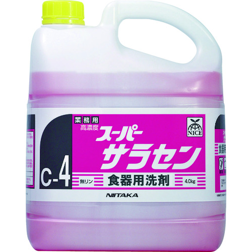 トラスコ中山 ニイタカ スーパーサラセン 4kg(ご注文単位1個)【直送品】