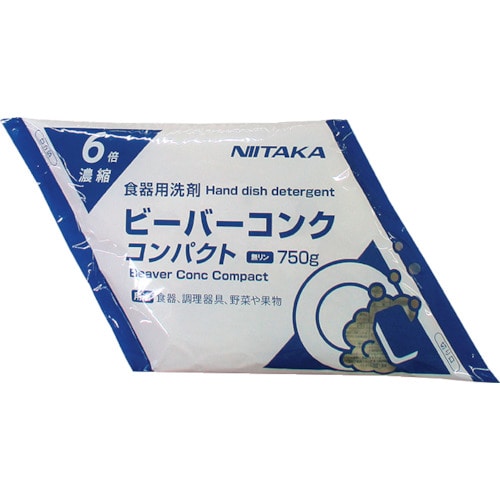 トラスコ中山 ニイタカ ビーバーコンクコンパクト750g×4袋(ご注文単位1箱)【直送品】
