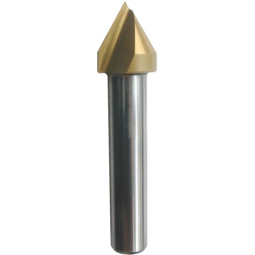 トラスコ中山 WEBA HSSカウンターシンク No.21611-1 60°1枚刃 HSS TiNコ-ティング 228-1964(ご注文単位1本)【直送品】
