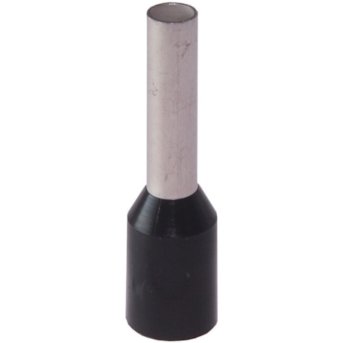 トラスコ中山 WAGO フェルール 圧着端子 FE-1.5-8N-BK 100個入(ご注文単位1パック)【直送品】