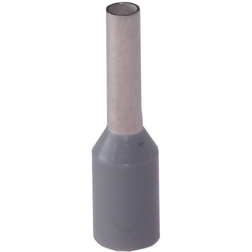 トラスコ中山 WAGO フェルール 圧着端子 FE-0.75-6N-GY 100個入(ご注文単位1パック)【直送品】