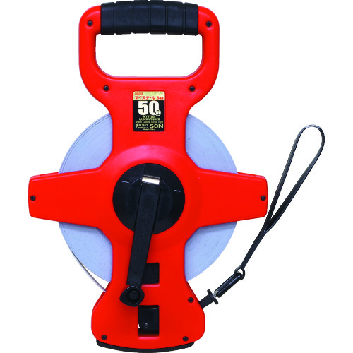 トラスコ中山 マイゾックス 鋼製巻尺 マイスチール MYS-50 50m(ご注文単位1個)【直送品】