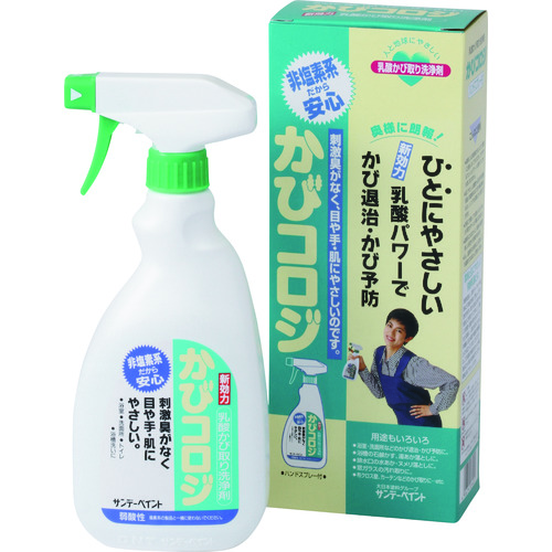 トラスコ中山 サンデーペイント かびコロジ(乳酸かび取り洗浄剤) 500M(ご注文単位1個)【直送品】