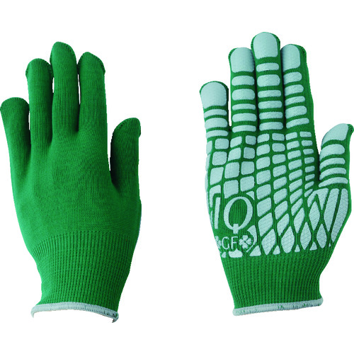 トラスコ中山 川西 GreenFinger IQグローブ グリーン(ご注文単位1組)【直送品】