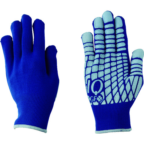 トラスコ中山 川西 GreenFinger IQグローブ ネイビー(ご注文単位1組)【直送品】