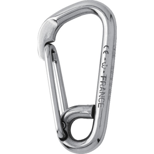 トラスコ中山 Wichard カラビナフックL型 60mm(ご注文単位1個)【直送品】