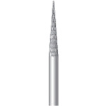 トラスコ中山 ナカニシ 超硬カッター テーパー(ダブルカット)刃径2.3mm 刃長15.0mm(ご注文単位1本)【直送品】