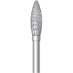 トラスコ中山 ナカニシ 超硬カッター 楕円(ダブルカット) 刃径4.0mm 刃長12.0mm(ご注文単位1本)【直送品】