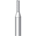 トラスコ中山 ナカニシ 超硬カッター 円筒(シングルカット) 刃径1.4mm 刃長6.0mm(ご注文単位1本)【直送品】