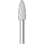 トラスコ中山 ナカニシ 超硬カッター 砲弾(ダブルカット) 刃径5.0mm 刃長13.0mm（ご注文単位1本）【直送品】