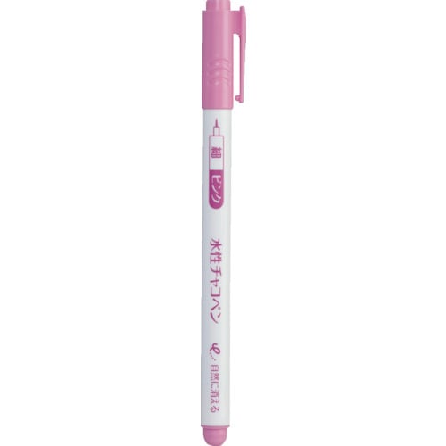 トラスコ中山 クロバー 水性チャコペン ピンク 細(ご注文単位1個)【直送品】
