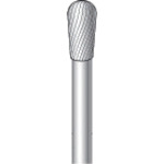トラスコ中山 ナカニシ 超硬カッター 楕円(シングルカット) 刃径5.0mm 刃長9.0mm(ご注文単位1本)【直送品】