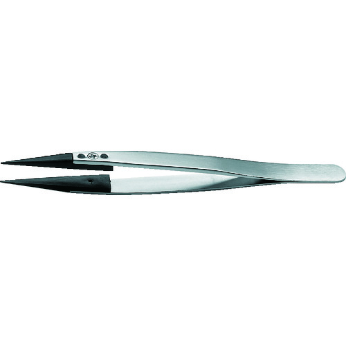 トラスコ中山 idealtek ESDピンセット チップ交換タイプ 259CFR(ご注文単位1本)【直送品】