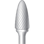 トラスコ中山 ナカニシ 超硬カッター 砲弾(シングルカット)刃径12.7mm 刃長25.0mm 829-3160(ご注文単位1本)【直送品】