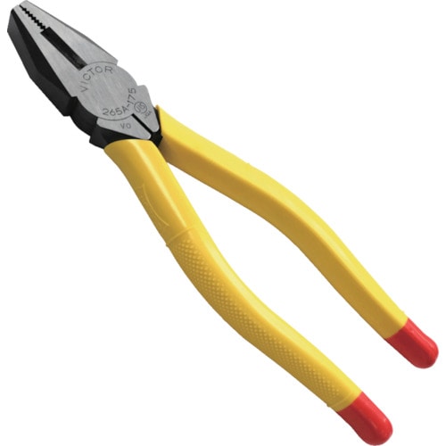 トラスコ中山 ビクター ペンチ175mm成型カバー付(ご注文単位1個)【直送品】