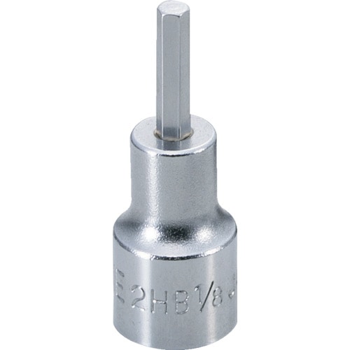 トラスコ中山 TONE ヘキサゴンソケット 吋目 3/8inch 長さ30mm(ご注文単位1個)【直送品】