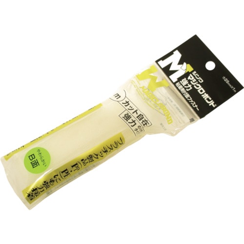トラスコ中山 Shinwa マジクロボンド メス 強粘着付 25mm×1m 白(ご注文単位1巻)【直送品】