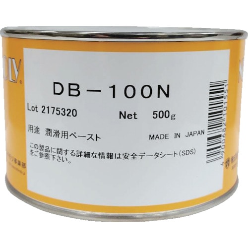 トラスコ中山 ニチモリ 焼付防止潤滑剤 DBペースト100N ブロンズ 500g(ご注文単位1缶)【直送品】