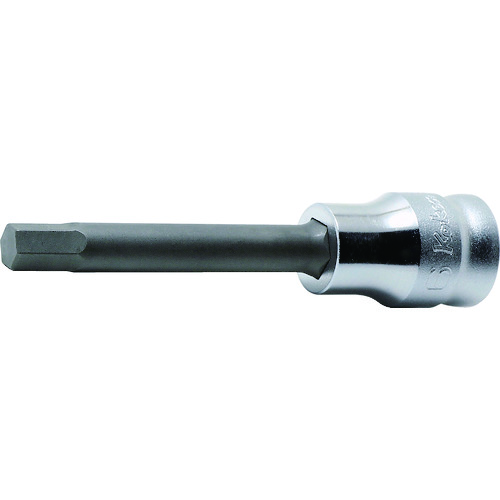 トラスコ中山 コーケン 9.5mm差込 Z-EALヘックスビットソケット全長75mm3mm(ご注文単位1個)【直送品】