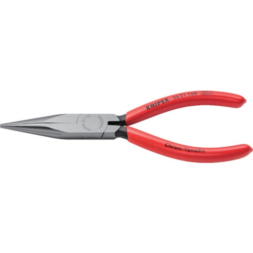 トラスコ中山 KNIPEX 3021-160 ロングノーズプライヤー(ご注文単位1個)【直送品】