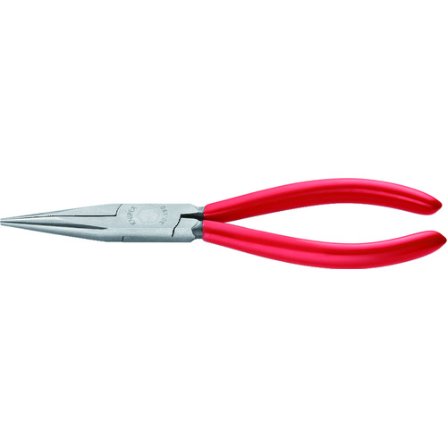 トラスコ中山 KNIPEX 3021-190 ロングノーズプライヤー(ご注文単位1個)【直送品】