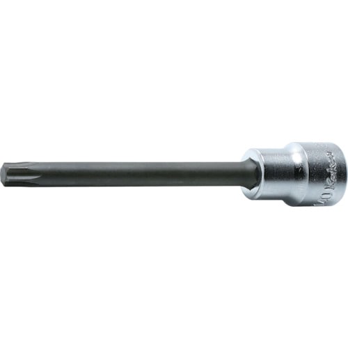 トラスコ中山 コーケン 9.5mm差込 トルクスビットソケット(丸軸) 全長100mm T30(ご注文単位1個)【直送品】