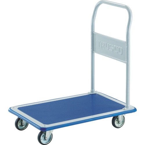 トラスコ中山 TRUSCO プレス製台車 ドンキーカート 固定式915×615(ご注文単位1台)【直送品】