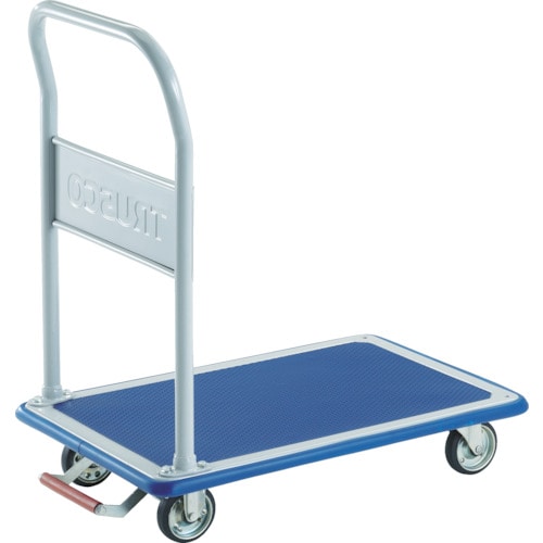 トラスコ中山 TRUSCO プレス製台車 ドンキーカート 固定式915×615 ピン式固定車ストッパー付(ご注文単位1台)【直送品】