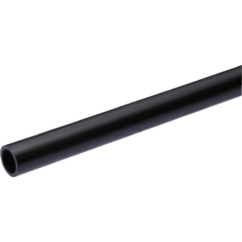トラスコ中山 光モール ブラック丸パイプ18(ご注文単位1本)【直送品】