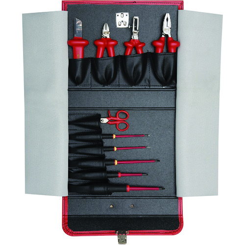 トラスコ中山 バーコ 1000V絶縁工具セット 10点セット(ご注文単位1セット)【直送品】