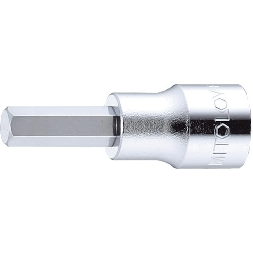 トラスコ中山 ミトロイ 3/8 ヘックスソケット 4mm（ご注文単位1個）【直送品】