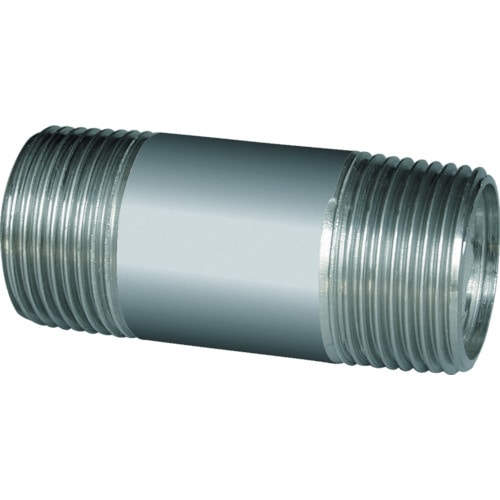 トラスコ中山 イノック 両長ニップル L50mm 呼び径(A)10(ご注文単位1個)【直送品】