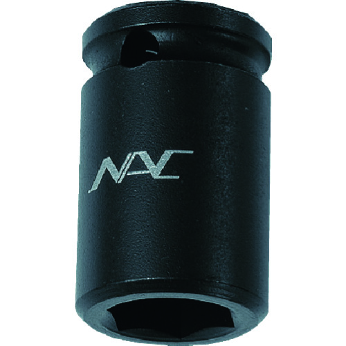 トラスコ中山 ナック マグネチックソケット ショートタイプ 差込角9.52x対辺8mm(ご注文単位1個)【直送品】