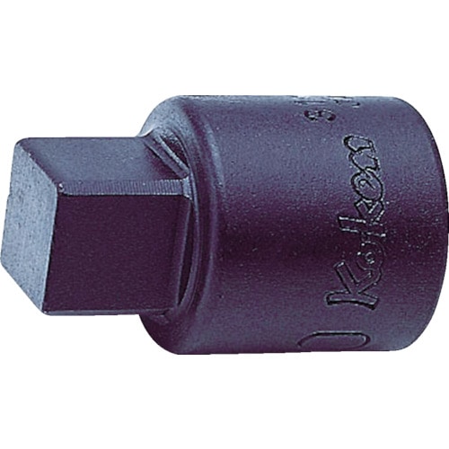 トラスコ中山 コーケン ドレンプラグ用4角凸ソケット 差込角9.5mm 対辺10mm(ご注文単位1個)【直送品】