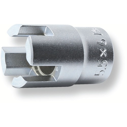 トラスコ中山 コーケン 3/8 (9.5mm)差込 蝶ネジ用ソケット 5.5X6mm(ご注文単位1個)【直送品】