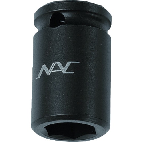トラスコ中山 ナック マグネチックソケット ショートタイプ 差込角9.52x対辺12mm(ご注文単位1個)【直送品】
