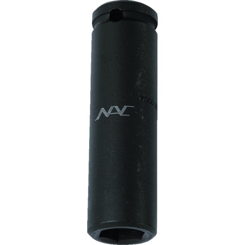トラスコ中山 ナック マグネチックソケットディープタイプ差込角9.52x対辺12mmx50L(ご注文単位1個)【直送品】