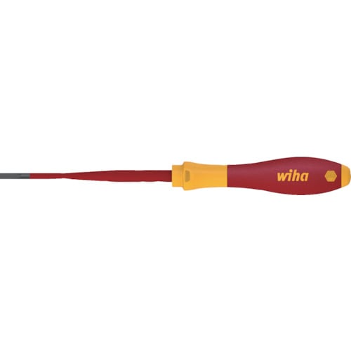 トラスコ中山 wiha 絶縁ドライバー スリムフィックス 6.5×150mm(ご注文単位1本)【直送品】