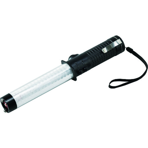 トラスコ中山 緑十字 LED合図灯(マルチタイプ) 赤⇔青 LED×3種計11個 YDT-290 全長:290mm サーチライト+ブザー+レスキューハンマー機能+底部マグネット付(ご注文単位1本)【直送品】