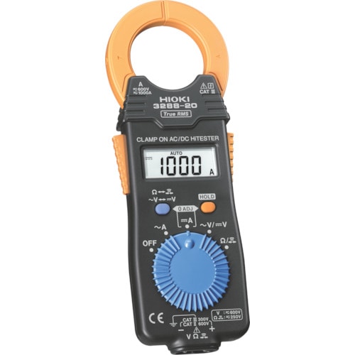 トラスコ中山 HIOKI AC/DCクランプメータ 3288-20(ご注文単位1台)【直送品】