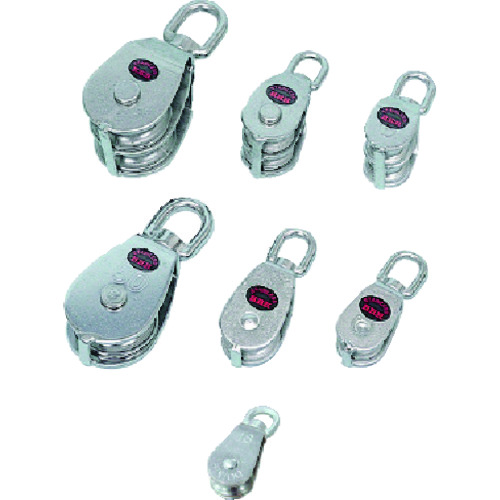 トラスコ中山 HHH ステンレス豆ブロック 一車32mm(ご注文単位1個)【直送品】