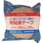 トラスコ中山 スリオン 布粘着テープ NO.3310 50mm×25m (ご注文単位1巻)【直送品】