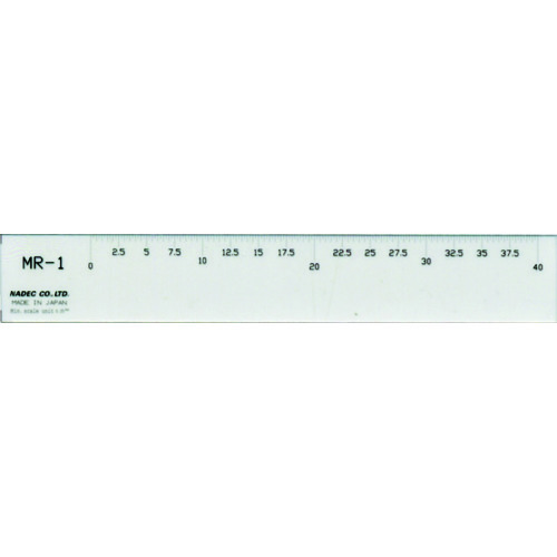 トラスコ中山 KENIS 顕微鏡用マイクロルーラー MR-1 (5枚入)(ご注文単位1袋)【直送品】