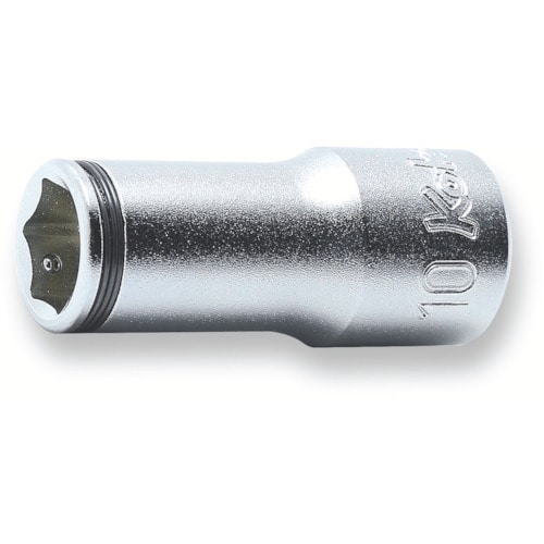 トラスコ中山 コーケン 9.5mm差込 ナットグリップセミディープソケット 8mm(ご注文単位1個)【直送品】