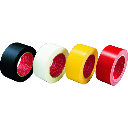トラスコ中山 スリオン カラー布粘着テープ50mm ブラック　382-7208（ご注文単位1巻）【直送品】