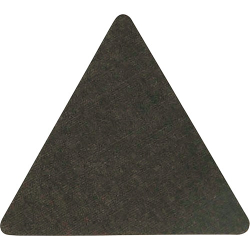 トラスコ中山 緑十字 静電気軽減シート 微小吸盤タイプ(貼り替え可能) EPT-1 70mm三角(ご注文単位1枚)【直送品】