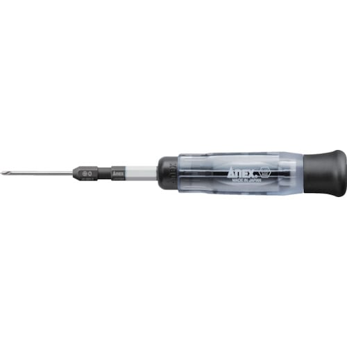 トラスコ中山 アネックス 精密ドライバー なめた精密ネジはずし 刃先+0(M1~2.6) 全長152mm(ご注文単位1セット)【直送品】